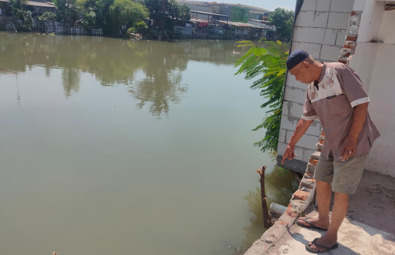 Temuan Mayat Bayi di Kali Brantas Wonokromo Surabaya Diduga Dibuang Sore Hari