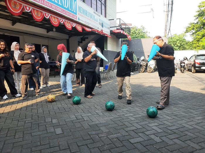 Semarak Lomba 17 Agustusan, Karyawan dan Pimpinan Memorandum Adu Ketangkasan 