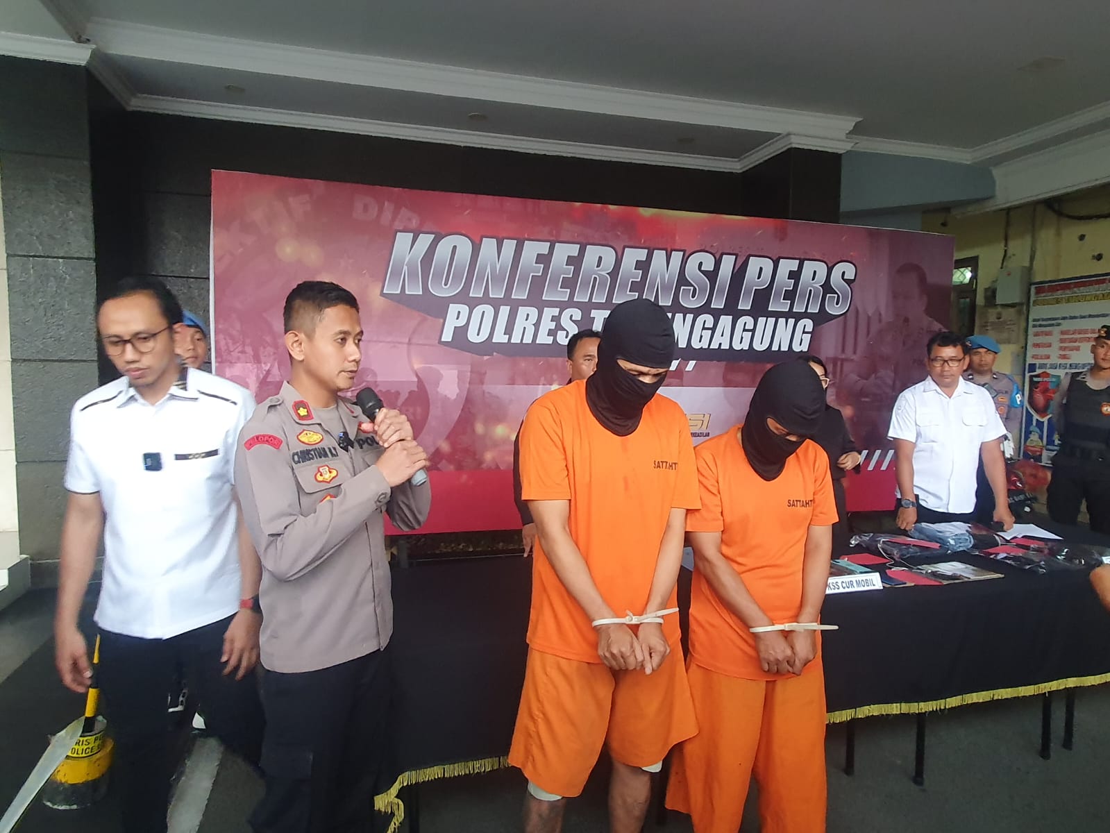 Polres Tulungagung Ringkus Kakak Beradik Spesialis Pencurian Pikap, Salah Satunya Didor