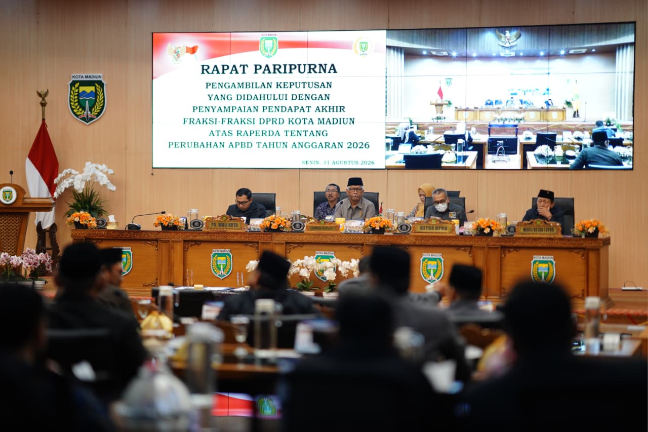 BTT Melonjak di P-APBD 2026, Ini Jawaban Pemkot Madiun 