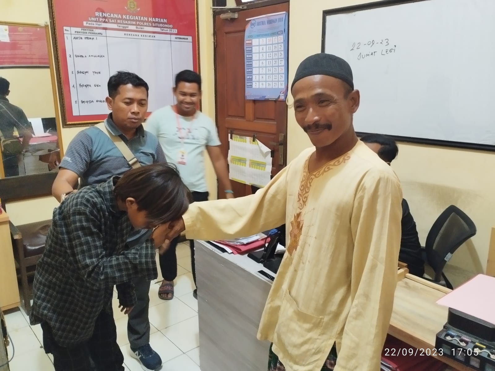 Polres Situbondo Restoratif Justice Pelaku Curanmor di Bawah Umur