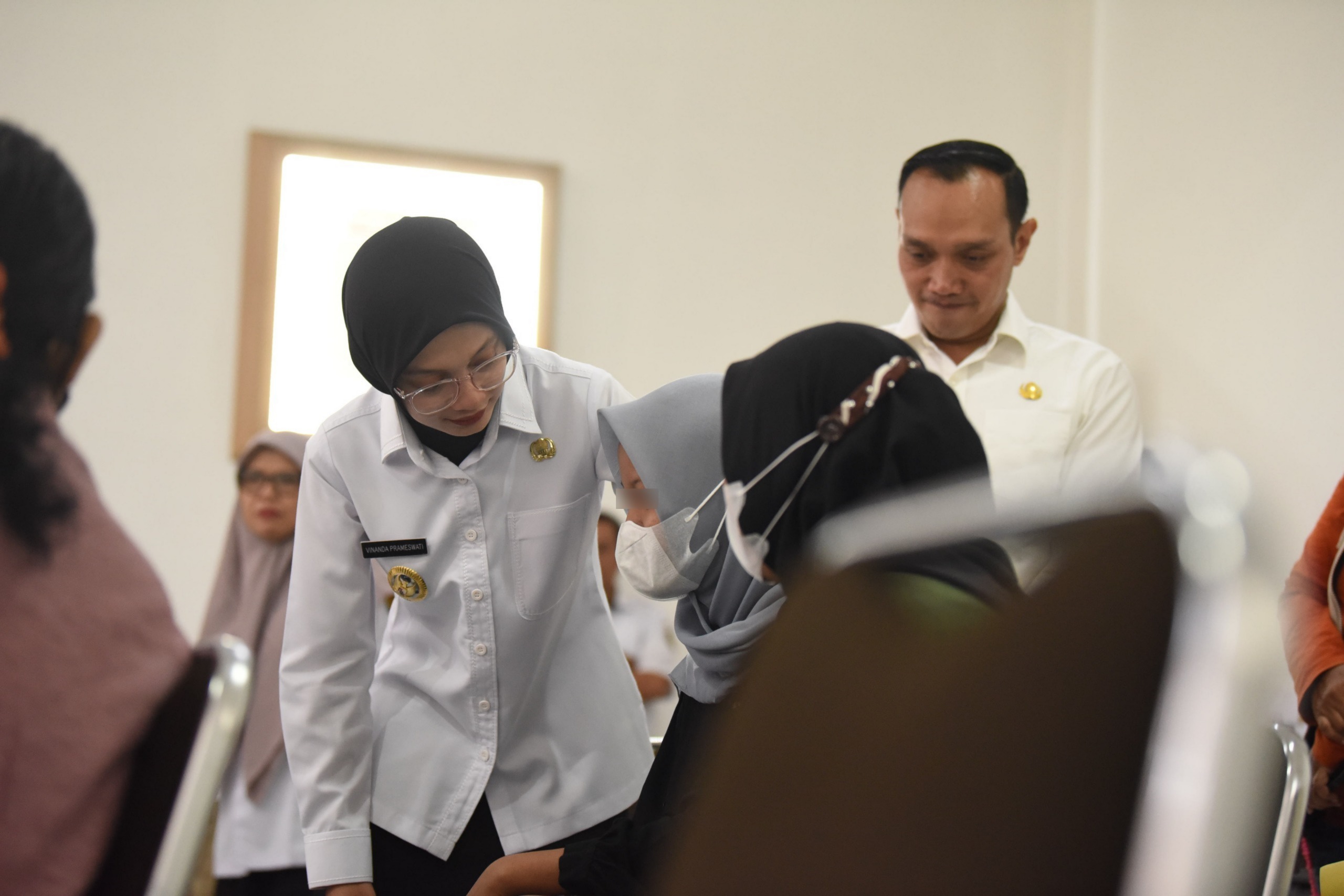 Wali Kota Kediri Bagikan BLT kepada Belasan Anak Berhadapan dengan Hukum