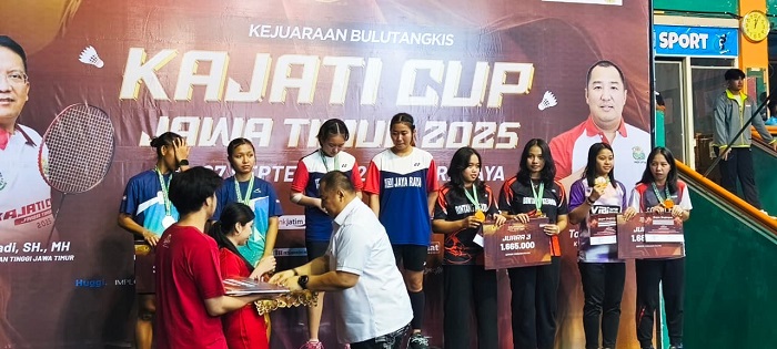 Kejuaraan Bulutangkis Kajati Cup Jawa Timur 2025 Sukses Digelar, Lahirkan Bibit Atlet Muda Berbakat