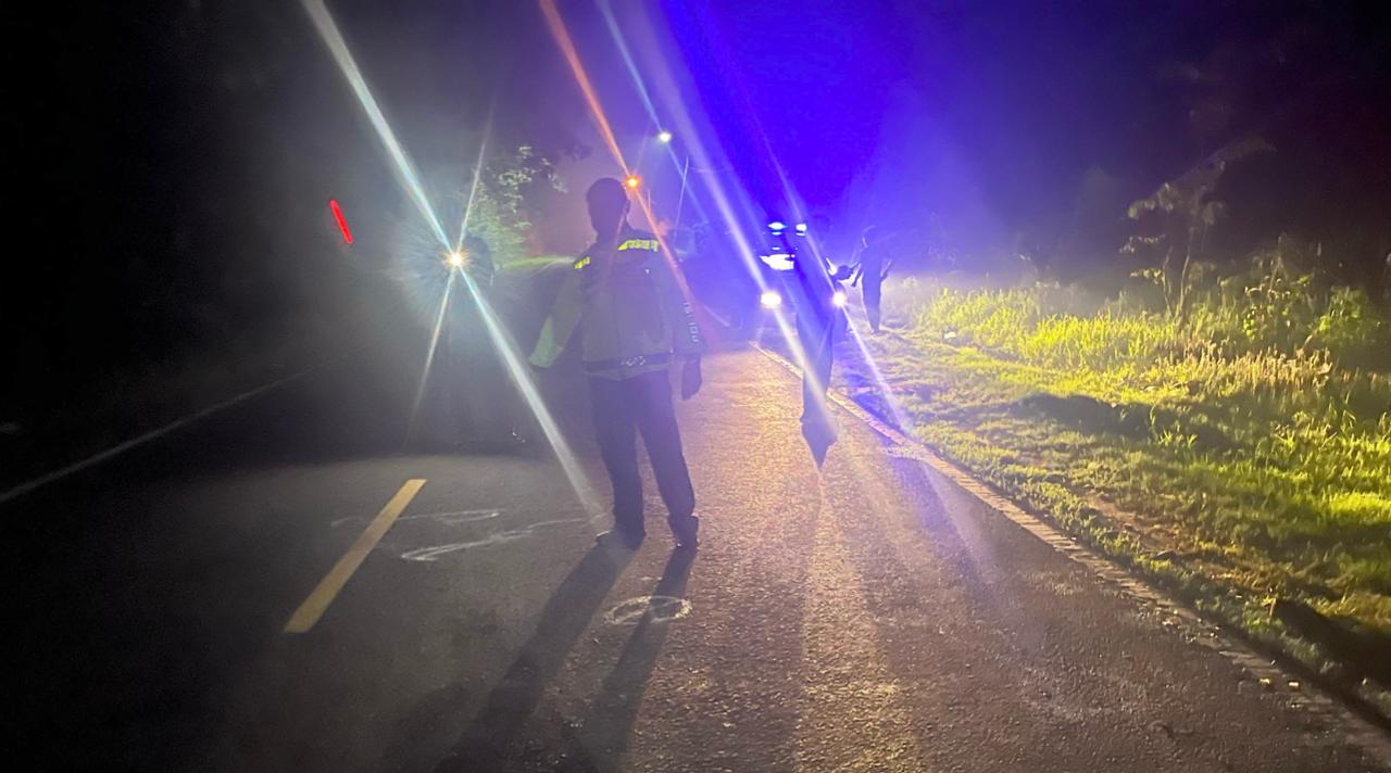 Dua Motor Adu Banteng di Alas Panceng, Satu Pengendara Tewas