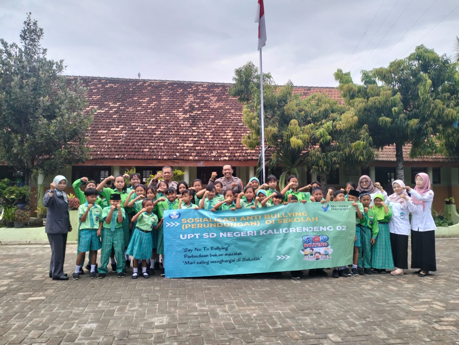 Polres Blitar Sosialisasi Antisipasi Bullying di SDN 02 Kaligrenjeng Wonotirto