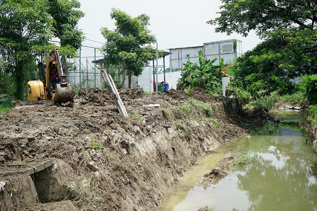 Struktur Tanah Lebih Rendah Penyebab Kandangan Benowo Jadi Langganan Banjir Bertahun-tahun