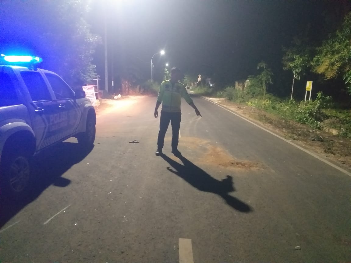 Adu Banteng Dua Motor di Ujungpangkah Renggut 2 Korban Jiwa