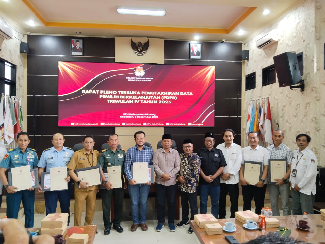 KPU Umumkan Data Pemilih Berkelanjutan Triwulan IV, Jumlah Pemilih Kabupaten Malang Bertambah