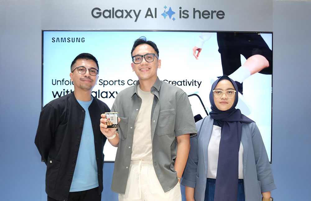 Hp Lipat Samsung Terbaru, Galaxy Z Flip6 Siap Temani Bikin Konten Olahraga Semakin Mudah