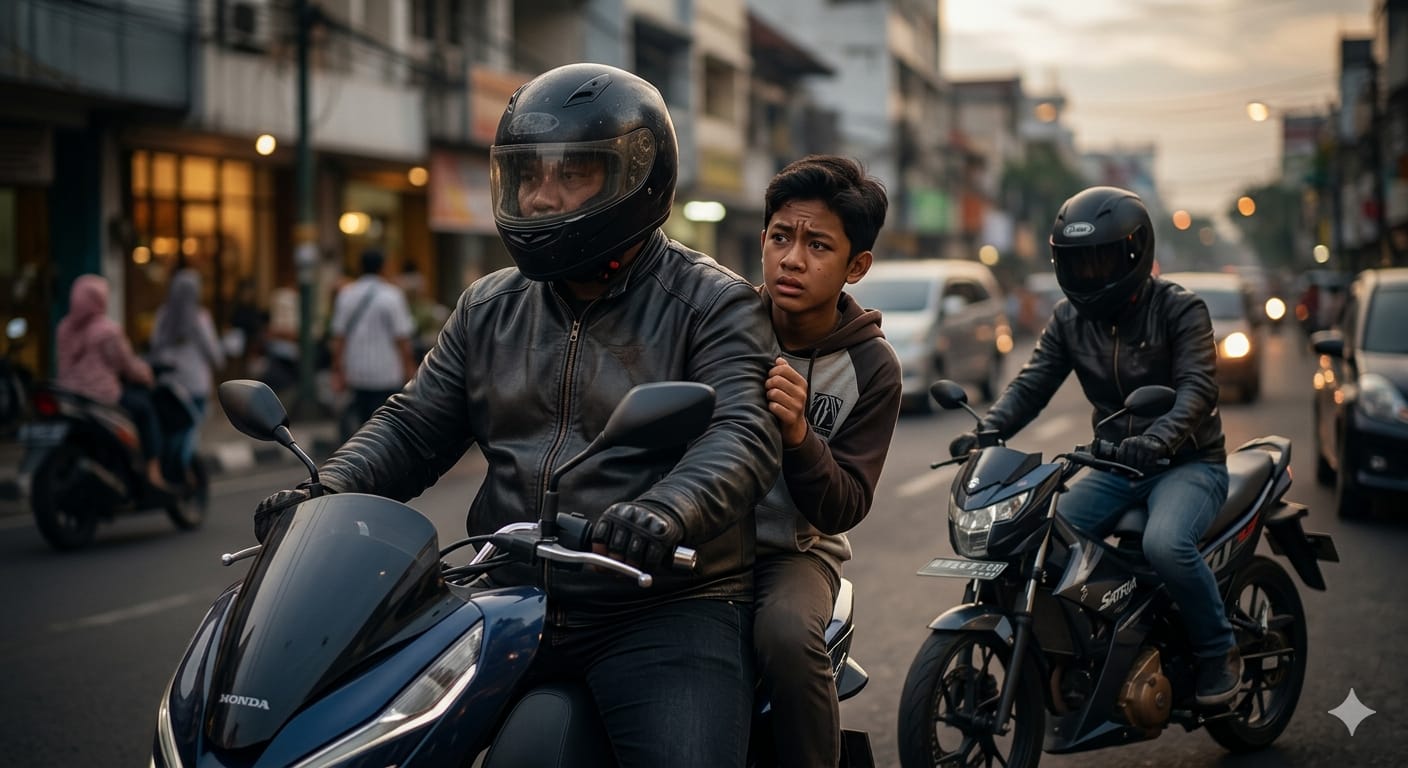 Aksi Gendam di Taman Apsari Surabaya, Motor Honda PCX Milik Pelajar Raib