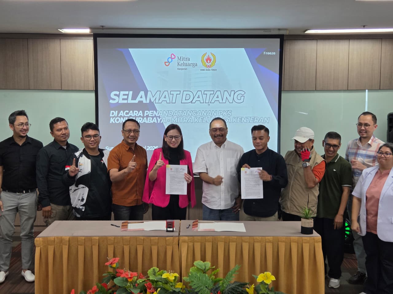 KONI Surabaya dan RS Mitra Keluarga Kenjeran Jamin Kesehatan Atlet