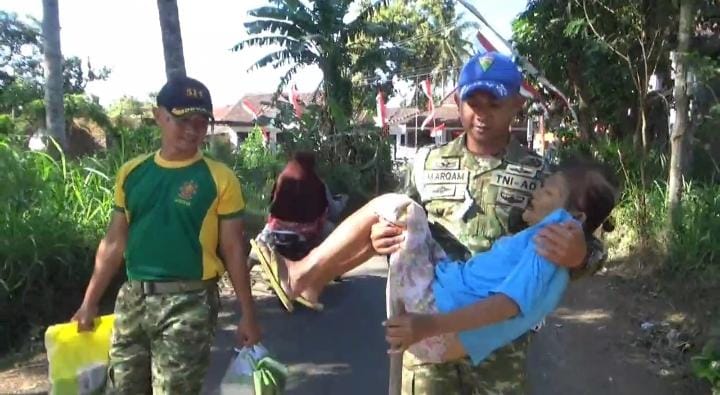 Batalyon Infanteri 514/Sabaddha Yudha Kostrad, Gelar Bazar Murah Gandeng Bulog dan Mahasiswa Unej Jember
