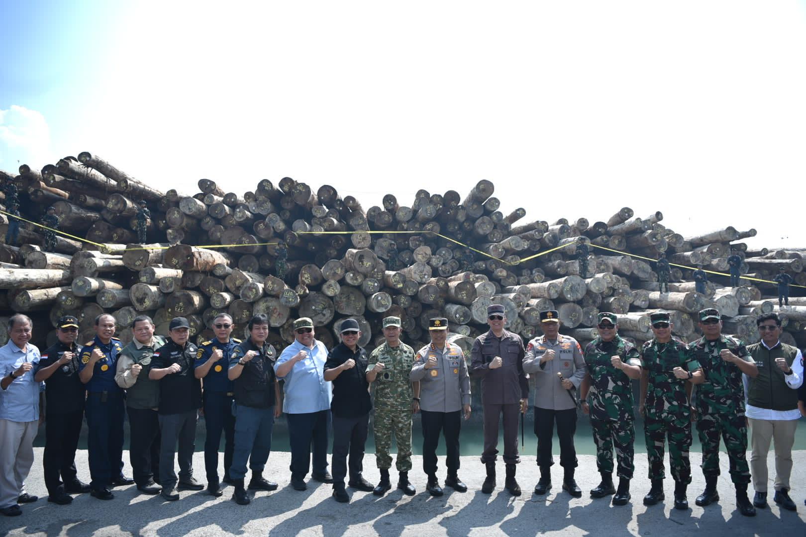 Kepala BPKP RI Apresiasi Satgas PKH Ungkap Kasus Illegal Logging Rp240 Miliar di Gresik
