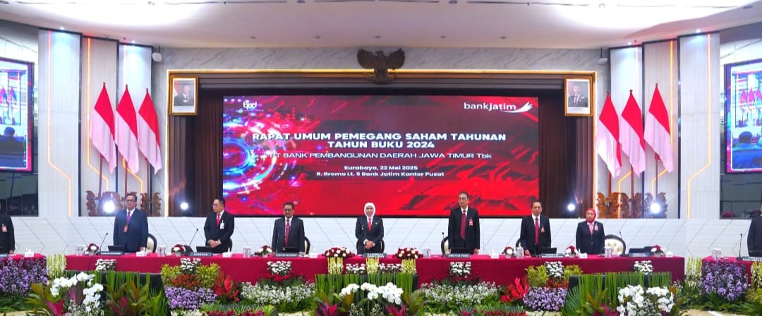Gelar RUPST, Bank Jatim Tebar Dividen Rp821 Miliar dan Angkat Winardi Legowo Sebagai Calon Direktur Utama