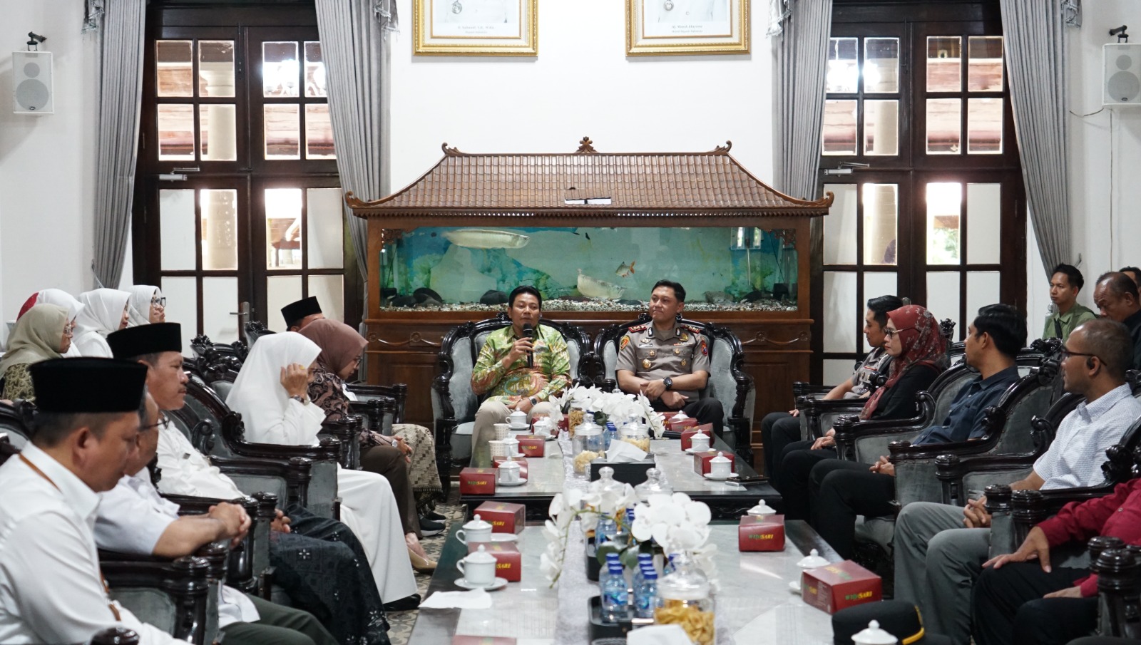 Kapolresta Sidoarjo Silaturahmi ke Bupati, Perkuat Sinergi Jaga Kamtibmas dan Kemajuan Daera
