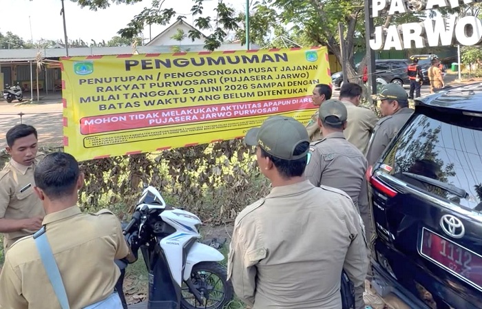 Tidak Produktif, Pujasera Jarwo  Ditutup Pemkab Pasuruan