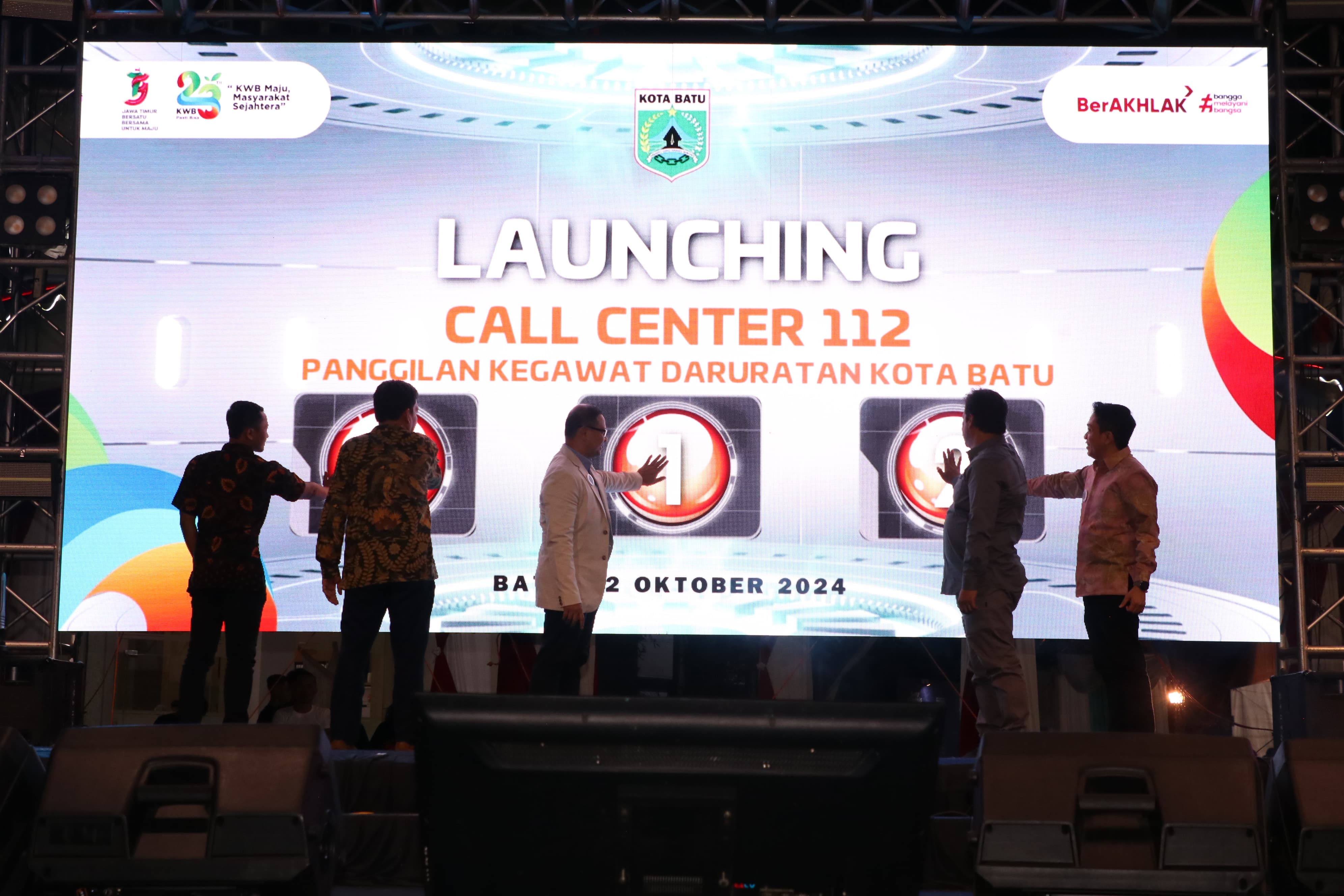 Percepat Pelayanan Masyarakat, Pemkot Batu Launching Call Center 112