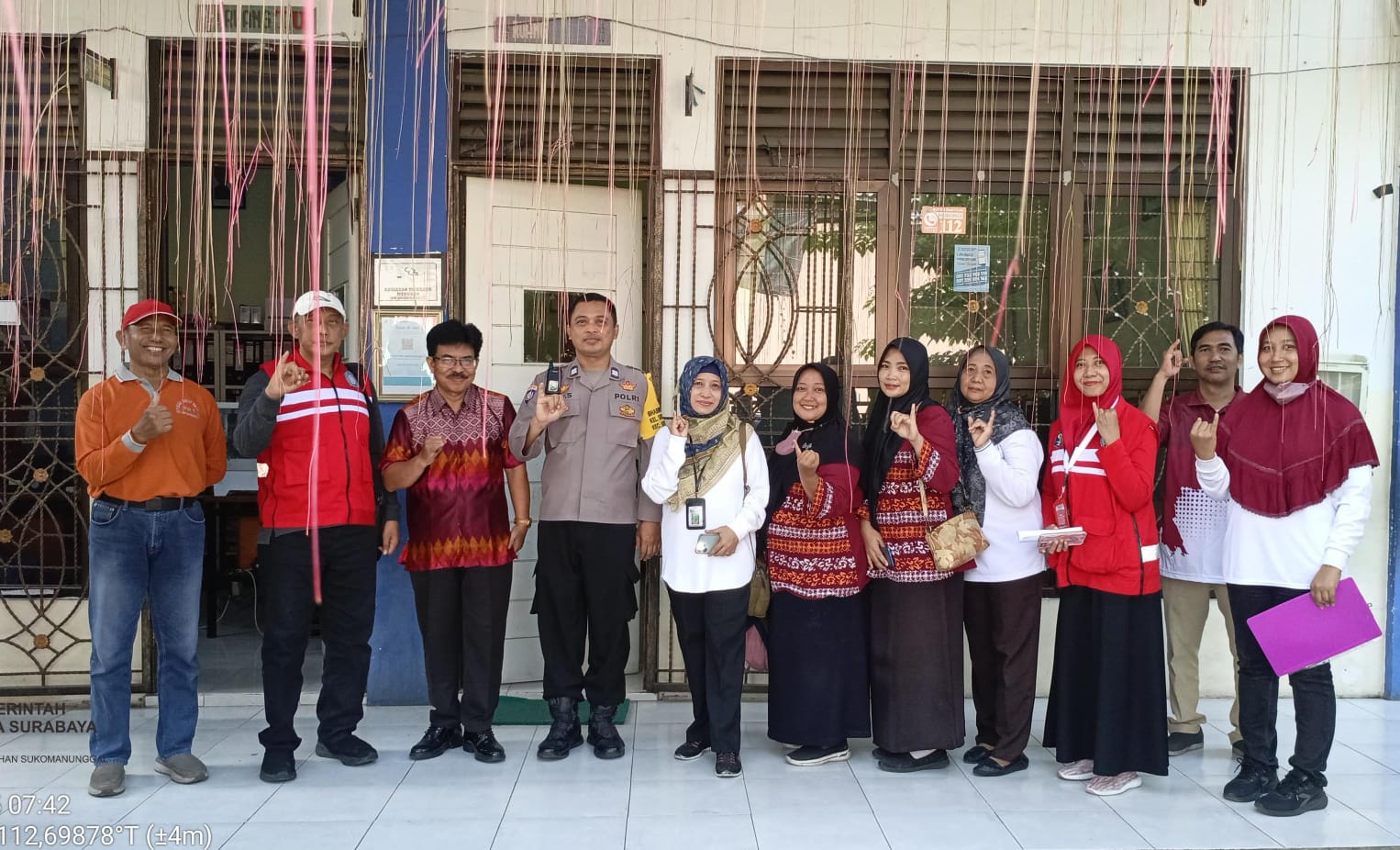 Polsek Sukomanunggal Apel PSN dan Sosialisasi Aturan Kos-kosan 