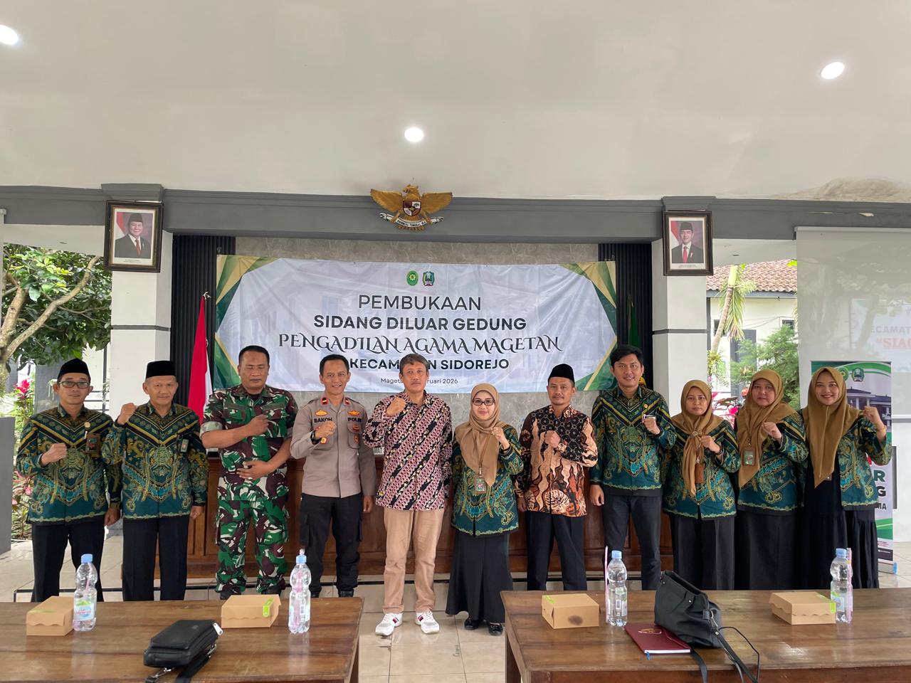 Warga Bersyukur PA Magetan Ada Kegiatan Sidang Luar Gedung