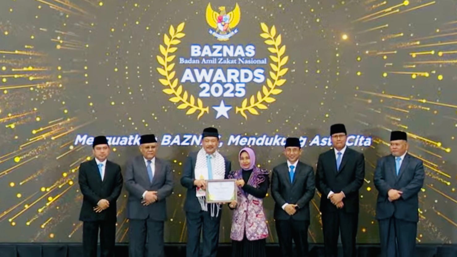 Kota Mojokerto Raih Dua Penghargaan Baznas Awards 2025