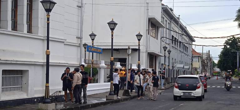 Pesona Kota Lama Surabaya Saat Ramadan Dipadati Pengunjung