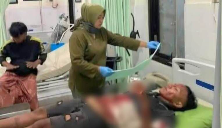 Dua Pemuda Ngembal Dibacok Sadis di Jalan Raya Pasuruan, Pelaku Sembunyi di Kebun Tebu