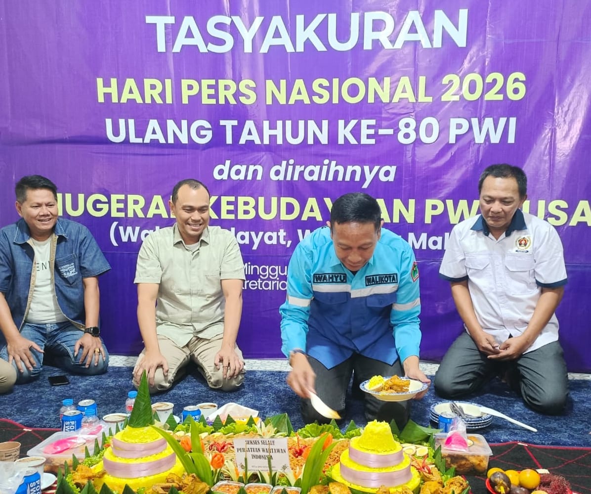Momen Spesial HUT ke-80 PWI, Rayakan HPN 2026 Bersamaan dengan Ulang Tahun Kapolresta Malang Kota