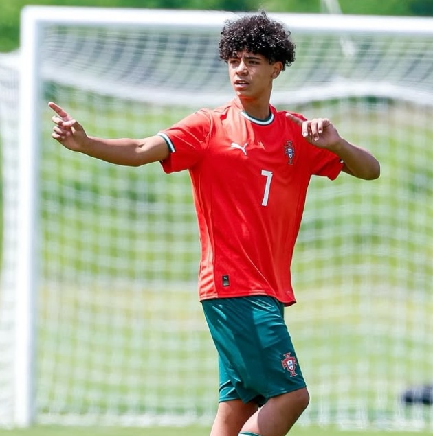 Ronaldo Jr Debut Bersama Timnas Portugal U-15
