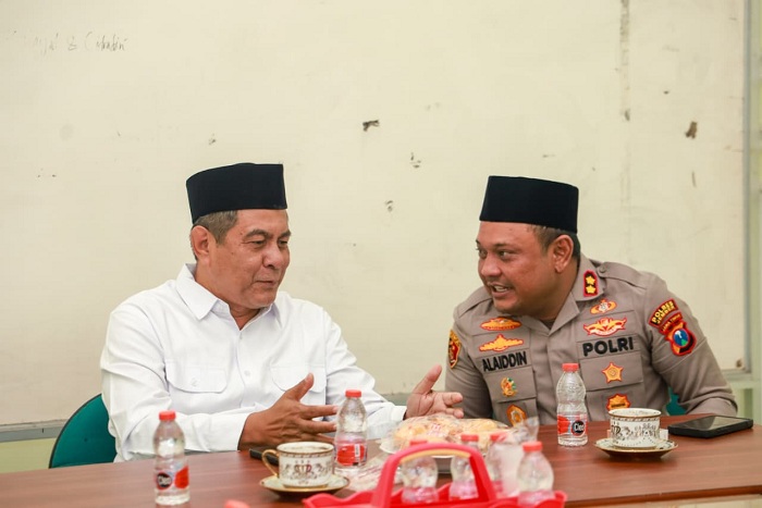 Kapolres Jember AKBP Alaiddin Ajak PCNU Bersinergi Jaga Kedamaian