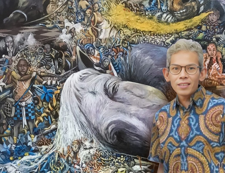 Surin Welangon Hadirkan Figuratif Surealistik dari Pergulatan Batin dan Realitas Sosial
