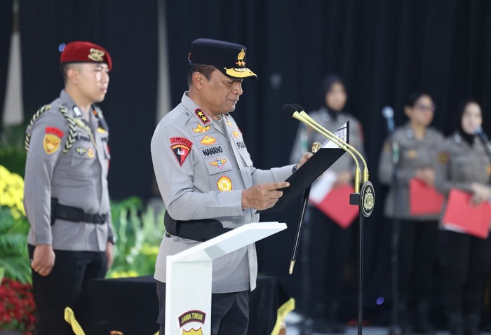 Kapolda Jatim Pimpin Sertijab 26 Pejabat Baru, Ini Daftar Lengkapnya