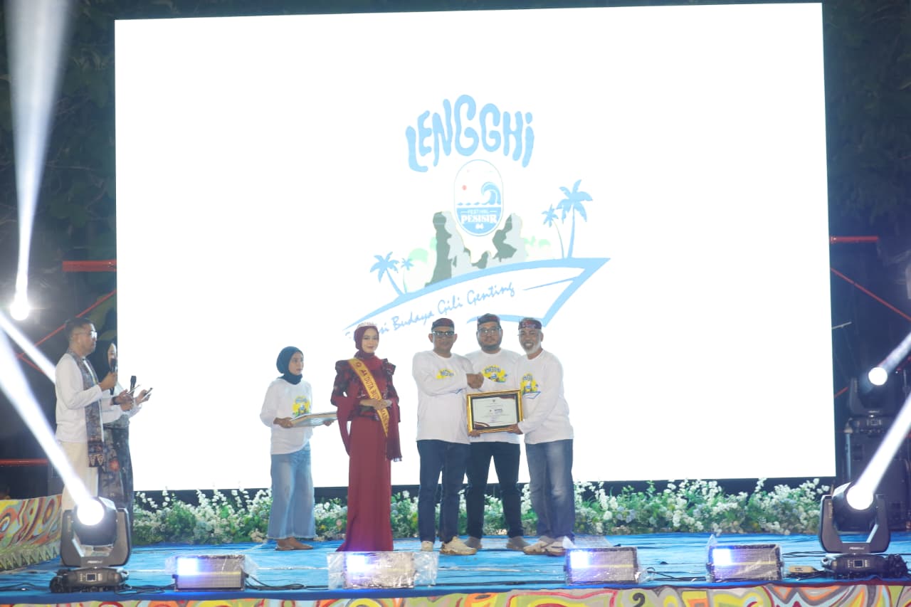 Festival Pesisir 4 di Giligenting, SKK Migas–HCML Sabet Tiga Penghargaan Sekaligus