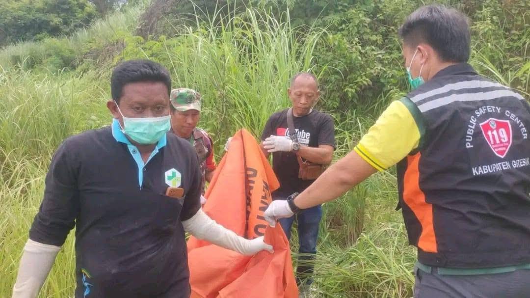 Kerangka Manusia di Area Bekas Galian C Desa Masangan Gresik Gegerkan Warga