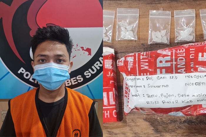 2 Lokasi di Surabaya Jadi Ladang Bisnis Haram, Polisi Sikat Pengedar Sabu Asal Wonorejo