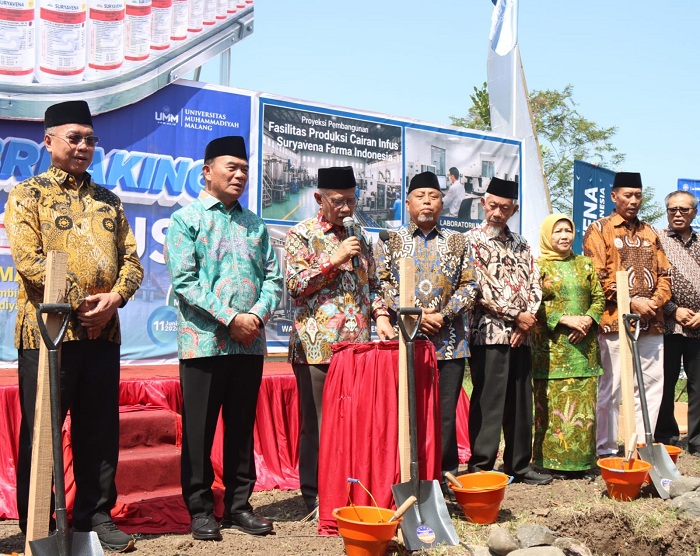 UMM Bangun Pabrik Infus di Malang, Pasok Kebutuhan Medis Nasional