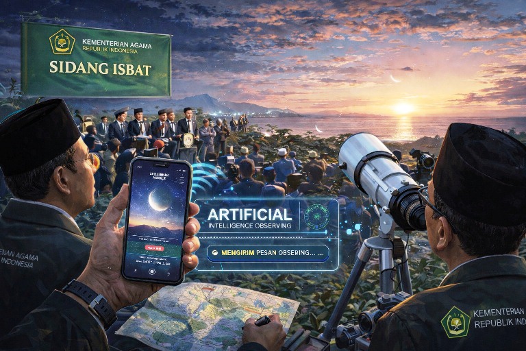 Aplikasi Pemantau Hilal Terbaik 2026 Berbasis AI yang Akurat untuk Menentukan Hari Raya Idulfitri 1447 H