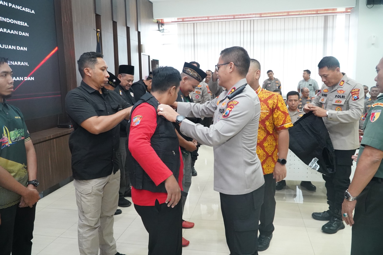 Polres Gresik Bentuk Satgas PAM Sentot Prawirodirjo Amankan Suro Agung dan Pengesahan PSHT