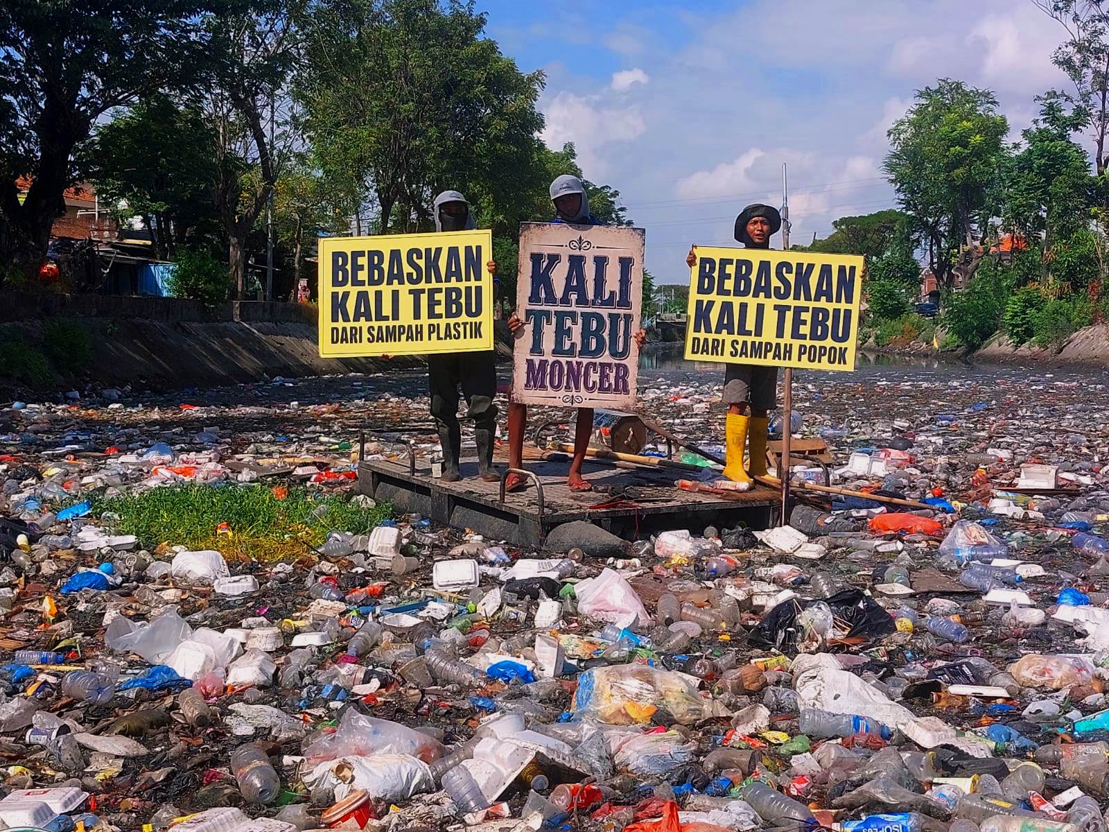 Aktivis Lingkungan Ingatkan Ancaman Mikroplastik Racuni Ekosistem Kali Tebu