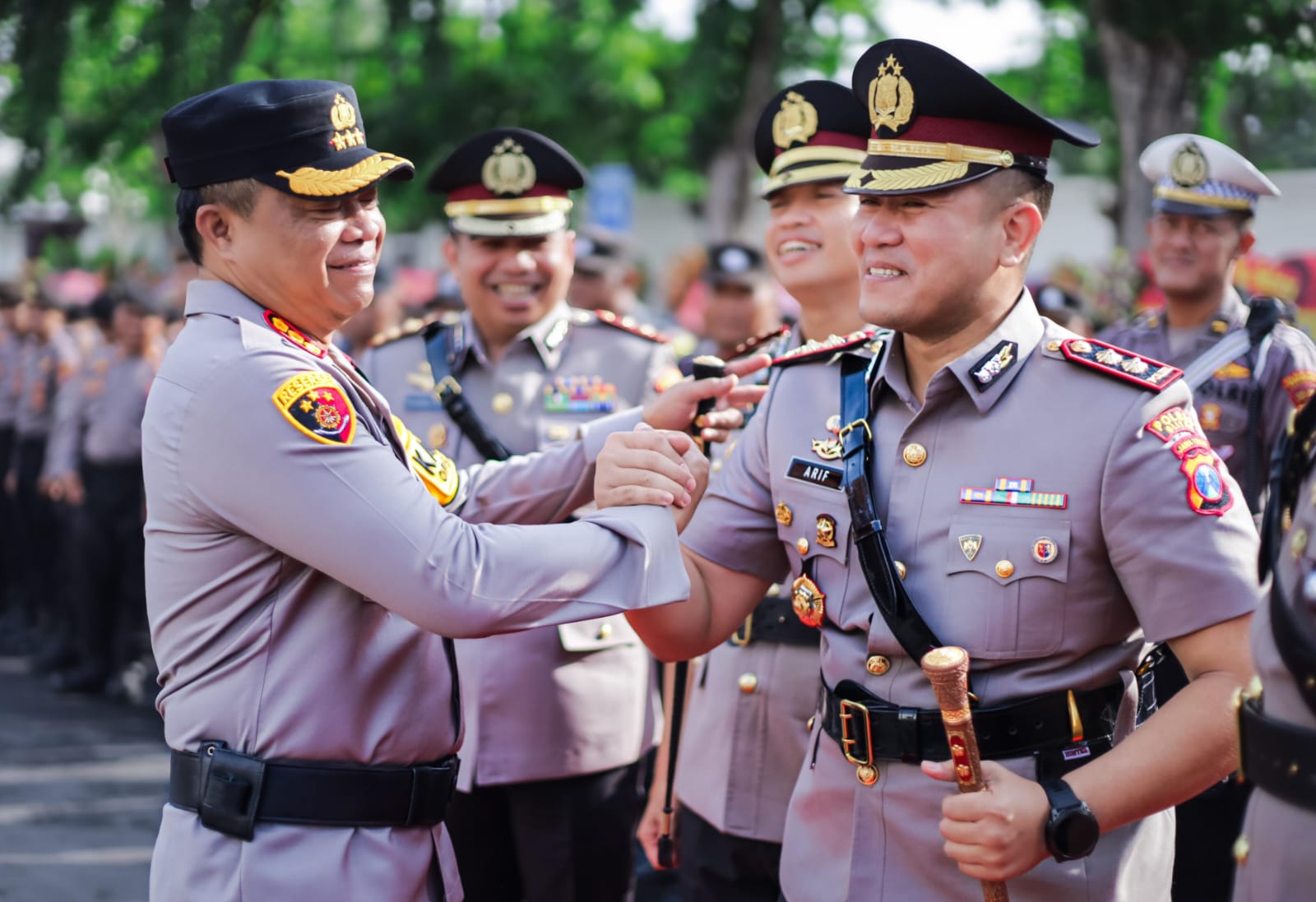 Pisah Sambut Anggota Polrestabes Surabaya, Kombespol Luthfie: Jadi Momen Refleksi