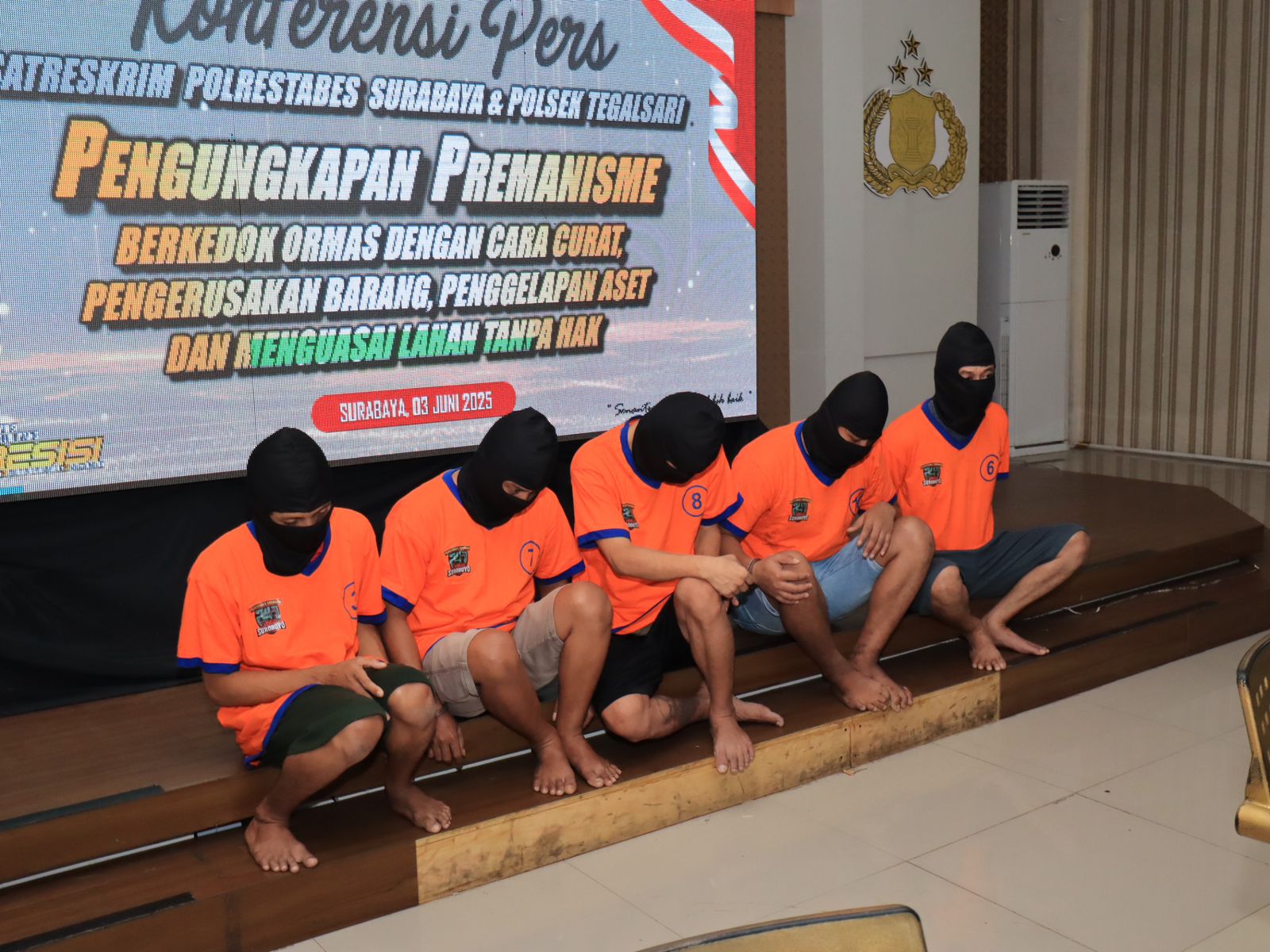 Sindikat Premanisme Penguasaan Lahan di Tegalsari Terancam Hukuman Berlapis