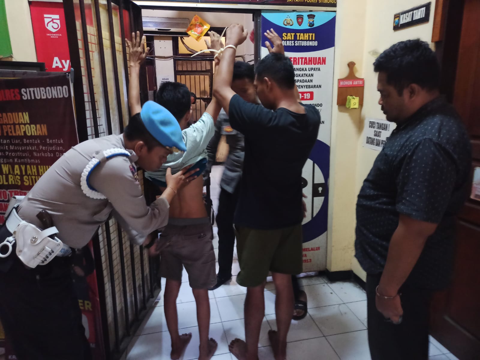 Polres Situbondo Tangkap Dua Pengedar Sabu