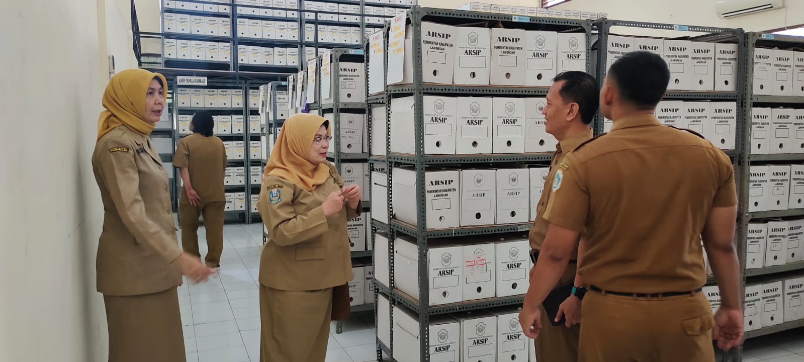 ANRI Nobatkan Kabupaten Lamongan Peringkat Lima Nasional dalam Pengawasan Kearsipan 2024