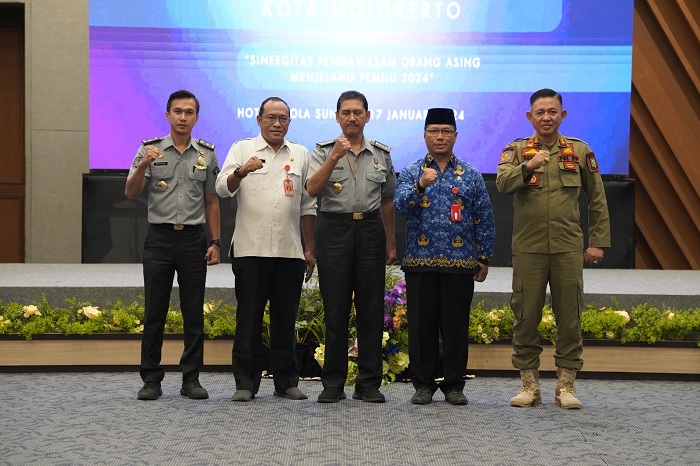 Awali Tahun 2024, Kantor Imigrasi Surabaya Gelar Rapat Timpora untuk Pantau Orang Asing di Wilayah Kerja