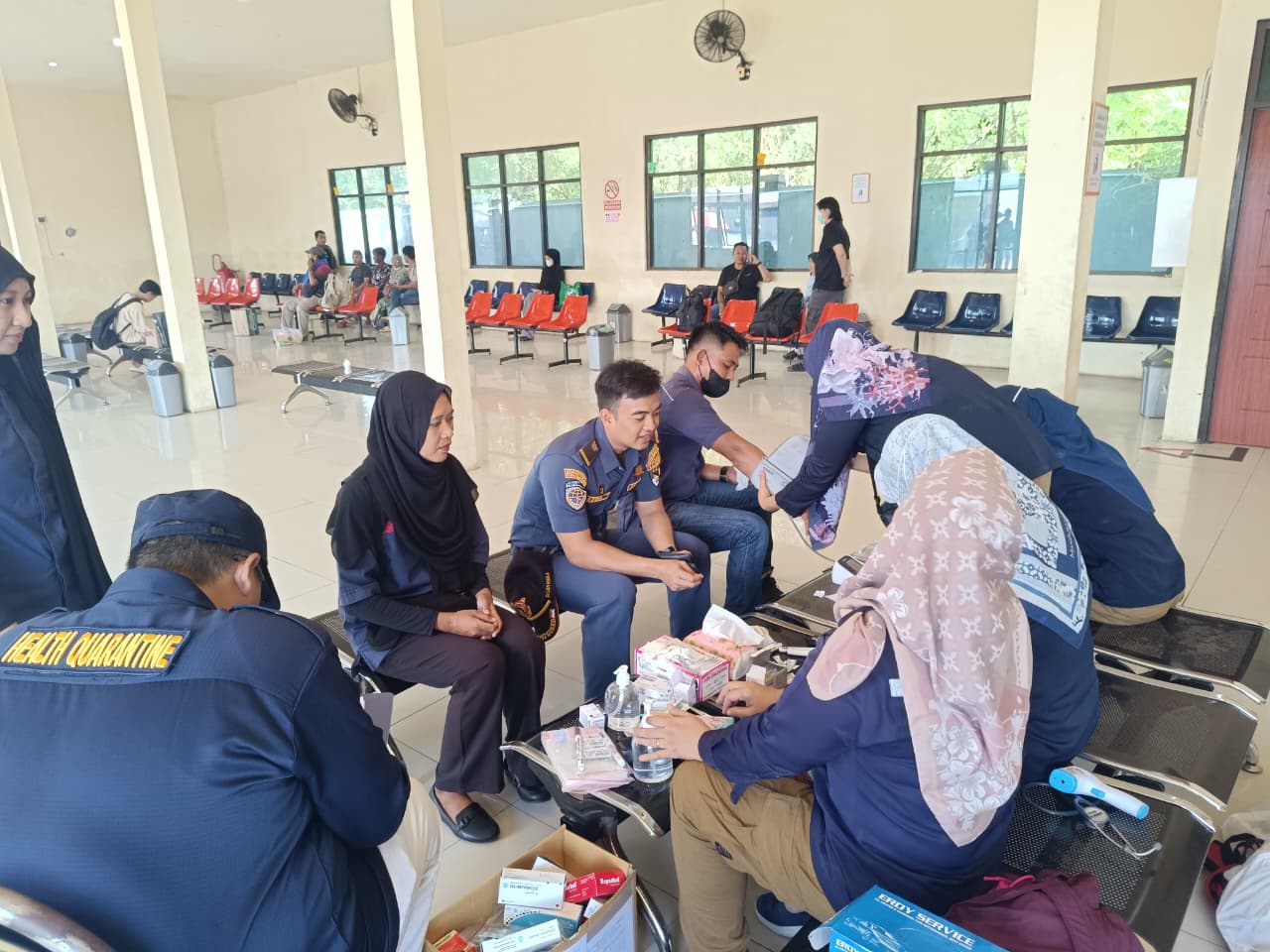 Sinergi KSOP Kalianget dan BBKK Surabaya: Perketat Pengawasan Penumpang di Pelabuhan Kalianget