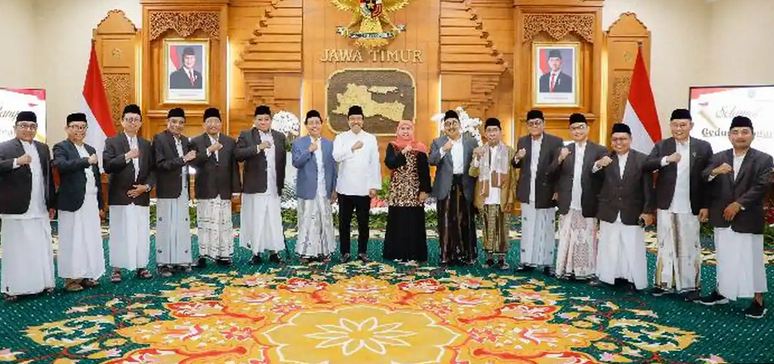 Gus Ipul dan Khofifah Bahas Persiapan Muktamar NU 2026 di Grahadi
