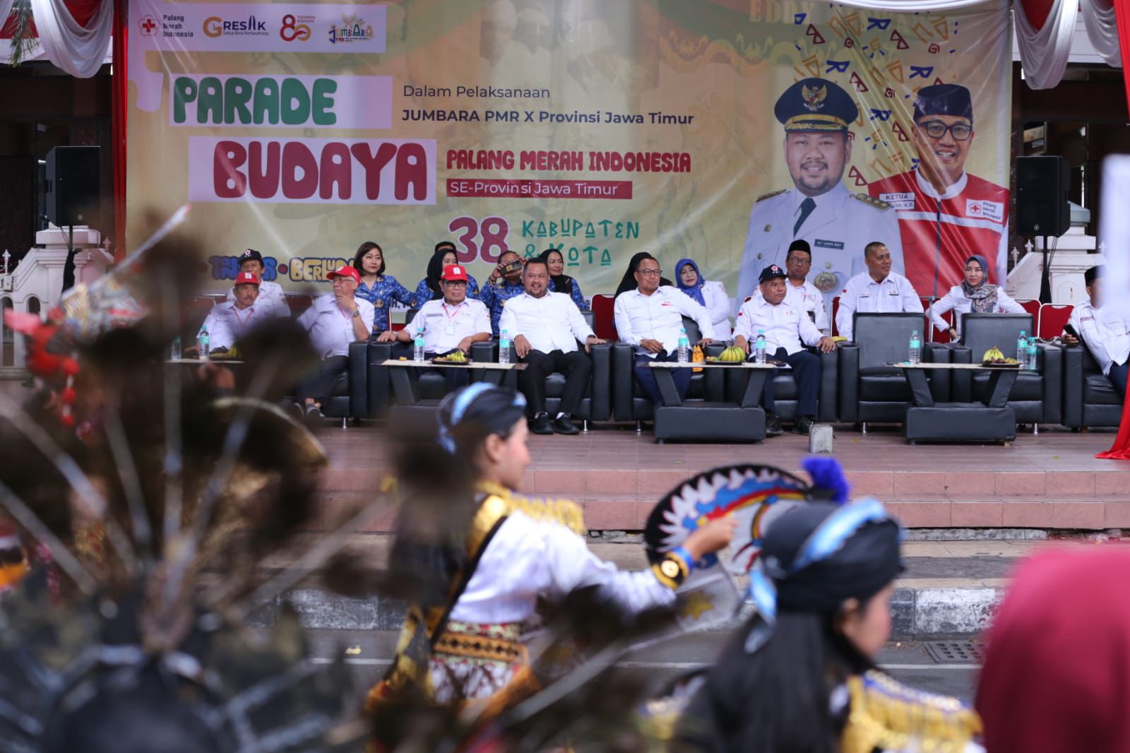 HUT ke-80, PMI Gelar Jumbara di Gresik Diwarnai Parade Budaya