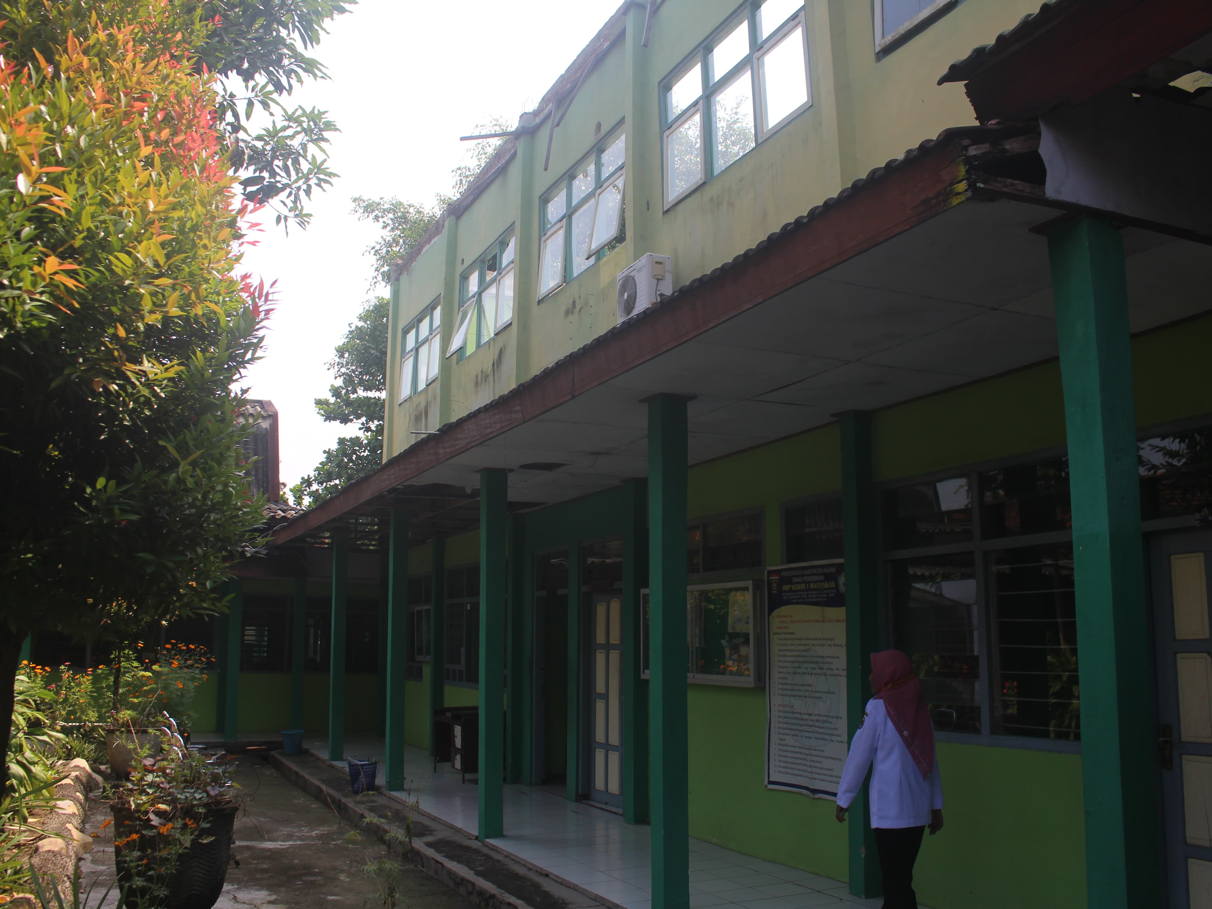 Relokasi SMPN 1 Mantingan Ngawi Tidak Jelas