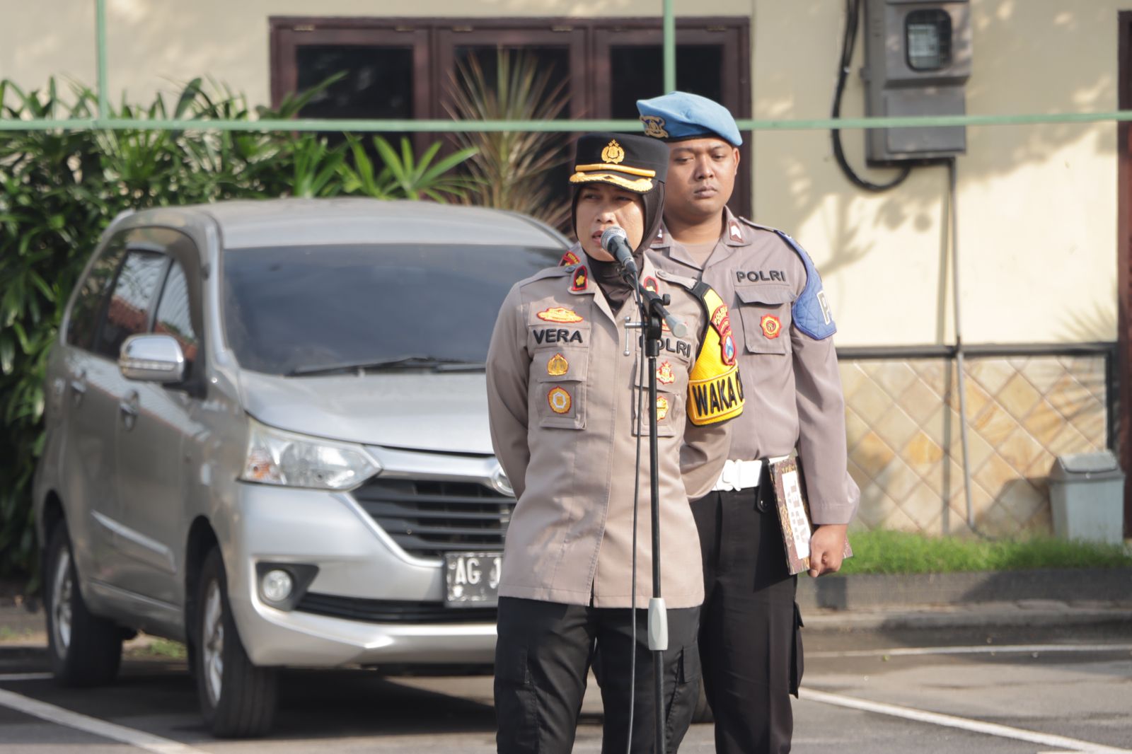 Wakapolres Kediri Pimpin Apel Jam Pimpinan Sampaikan Sejumlah Poin Penting