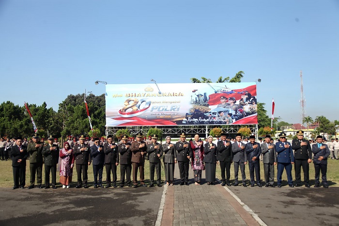 Bupati Lumajang Tegaskan Sinergi Pemda dan Polri pada Hari Bhayangkara Ke-80