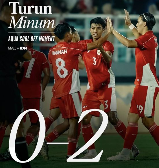 Timnas Indonesia U-23 Sementara Unggul atas Makau di Babak Pertama Grup J Kualifikasi Piala Asia U-23